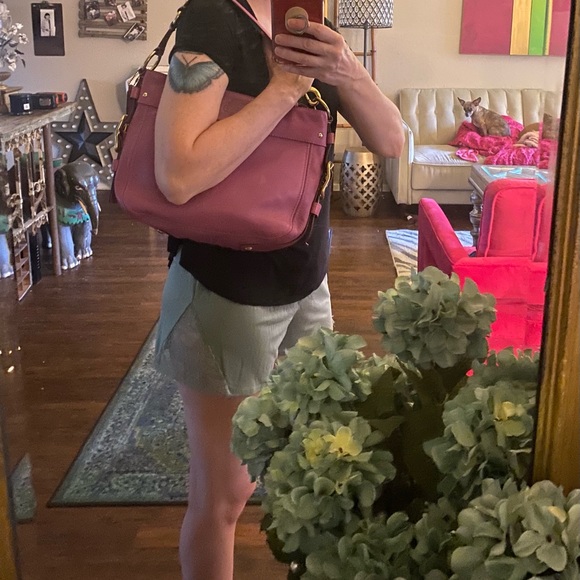 Coach lilac shoulder bag - Picture 12 of 12